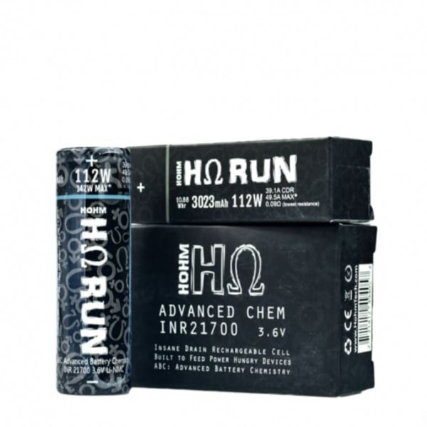 Hohm Tech Run 21700 Battery