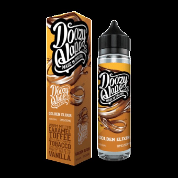 Doozy Vape Co. Golden Elixir Tobacco Shortfill 50ml