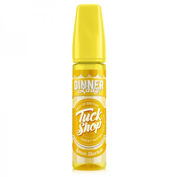 Dinner Lady Tuck Shop Lemon Sherbets Shortfill 50ml