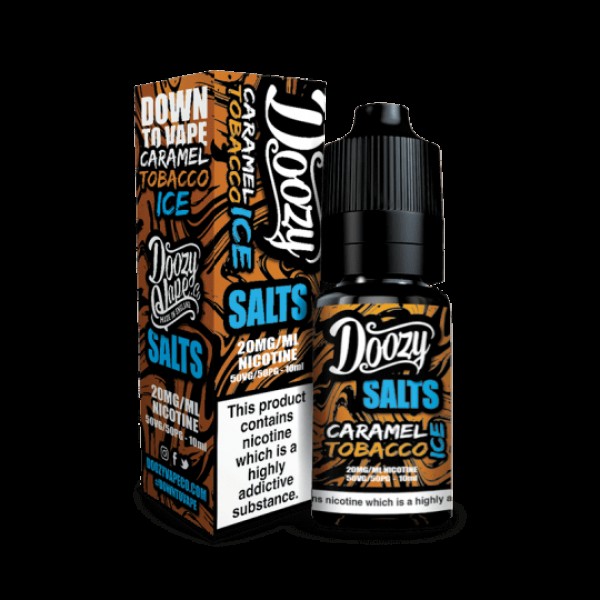 Doozy Salts Caramel Tobacco ICE Nic Salt 10ml