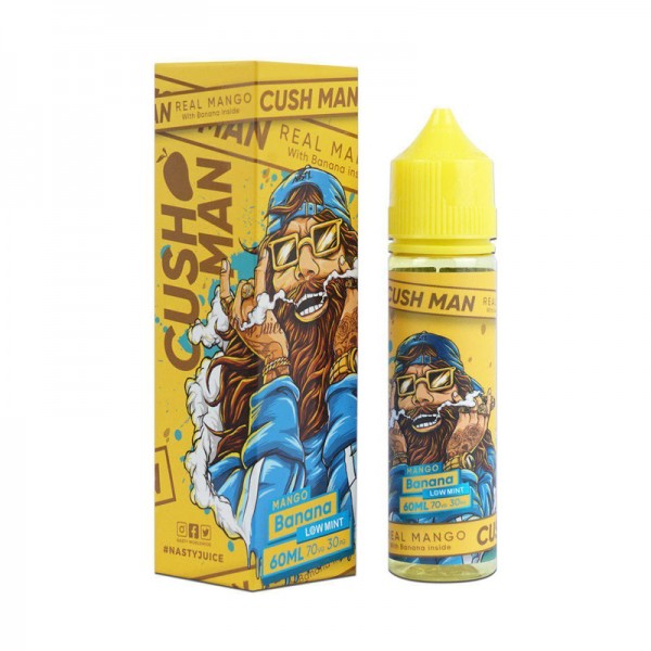 Nasty Juice Cush Man Series Mango Banana Shortfill E-liquid 50ml