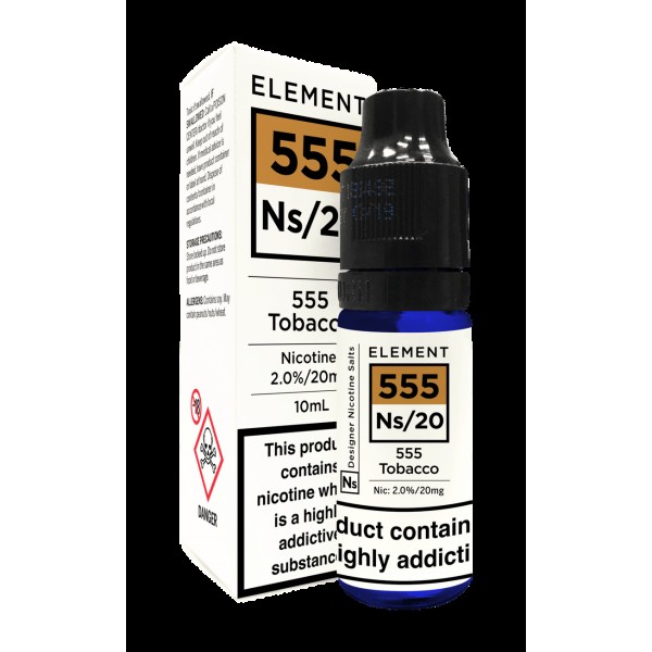 Element NS 555 Tobacco Nic Salt 10ml