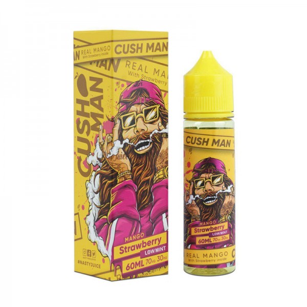 Nasty Juice Cush Man Series Mango Strawberry Shortfill E-liquid 50ml