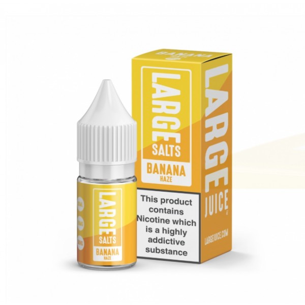 Large Juice Banana Haze Nic Salt 10ml