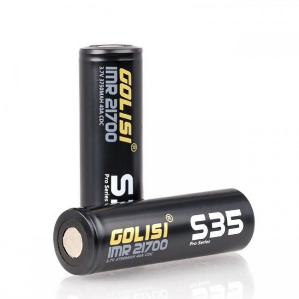 Golisi S35 21700s 3750mAh Li-ion Battery 2PCS