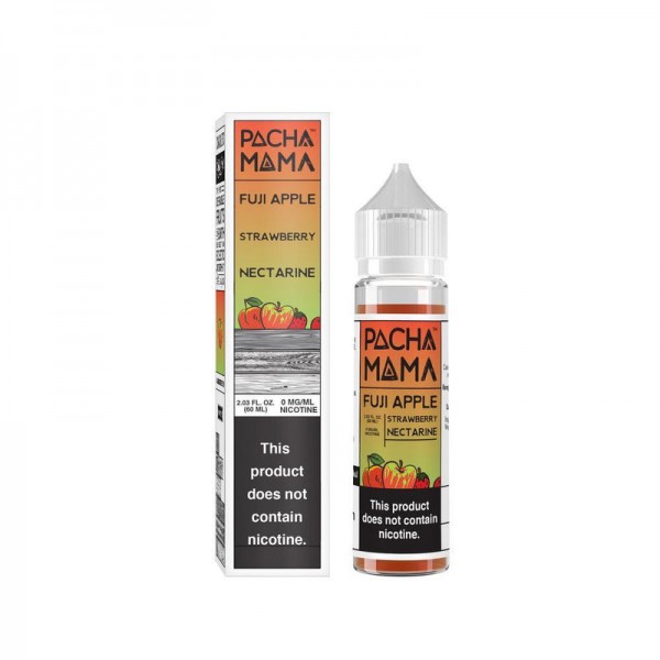 Pacha Mama Fuji Apple Strawberry Nectarine Shortfill E-Liquid 50ml