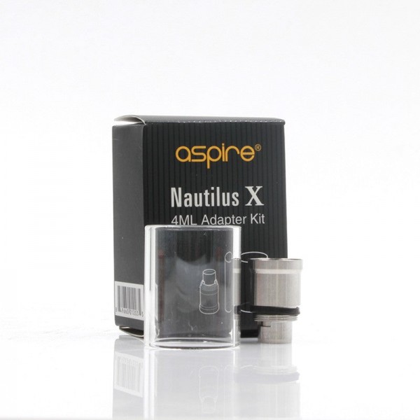 Aspire Nautilus X Glass 4ml with Adapter