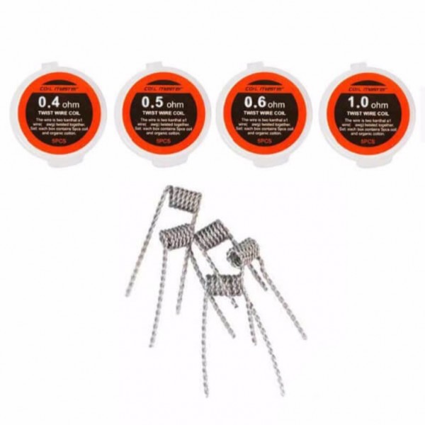 Coil Master Pre-built Twist Coils