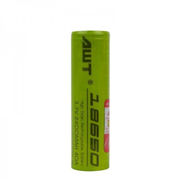 AWT 18650 3.7V 2400mAh 40A Battery