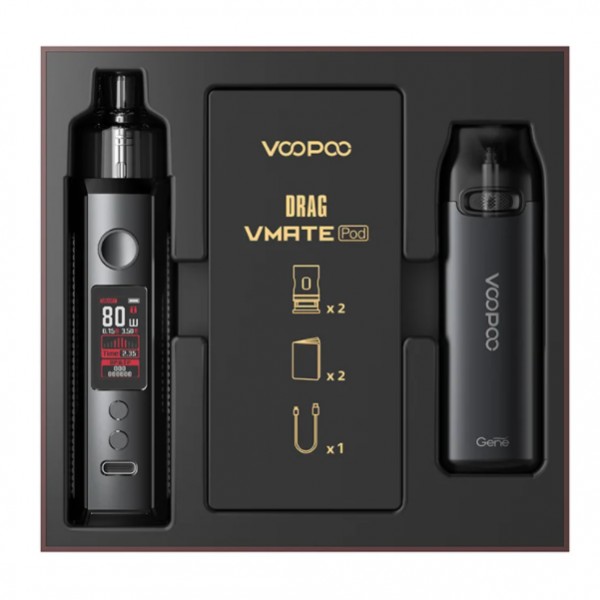 VOOPOO Drag X 80W & Vmate 17W Pod Gift Set Limited Edition