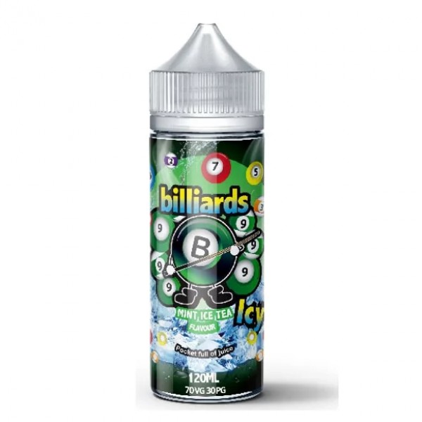 Billiards Ice Range 70VG/30PG Shortfill 100ml