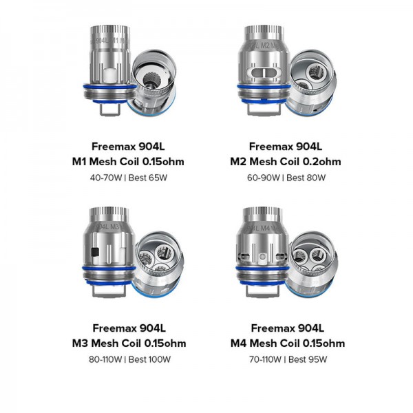 Freemax 904L M Mesh Replacement Coils 3PCS